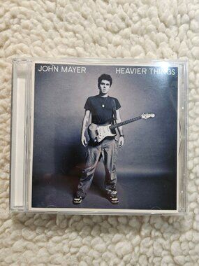 John Mayer Heavier Things CD 2003 Aware Columbia Jewel Case Album Clarity Wheel